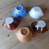 5 bols à oreilles Émile Henry