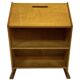 Vintage Oak Secretary Desk by Cor Alons for Den Boer Gouda