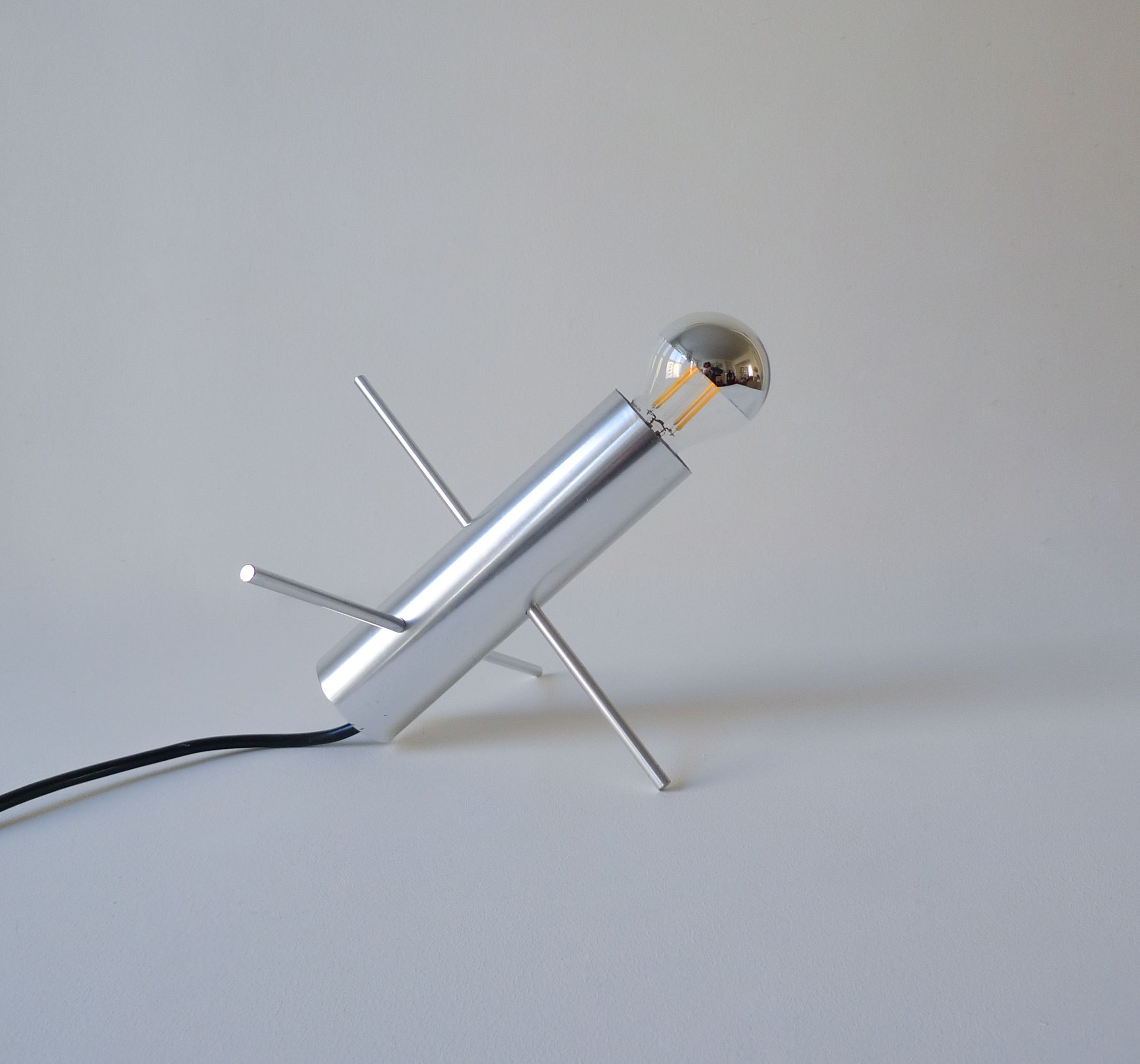 Lampe de table "Krekel" moderniste du milieu du siècle par Otto Wasch pour Raak Amsterdam c.1960