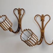 Appliques rotin Louis Sognot