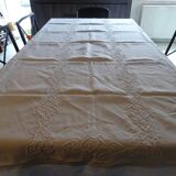 Embroidered tablecloth 370 x 170 old