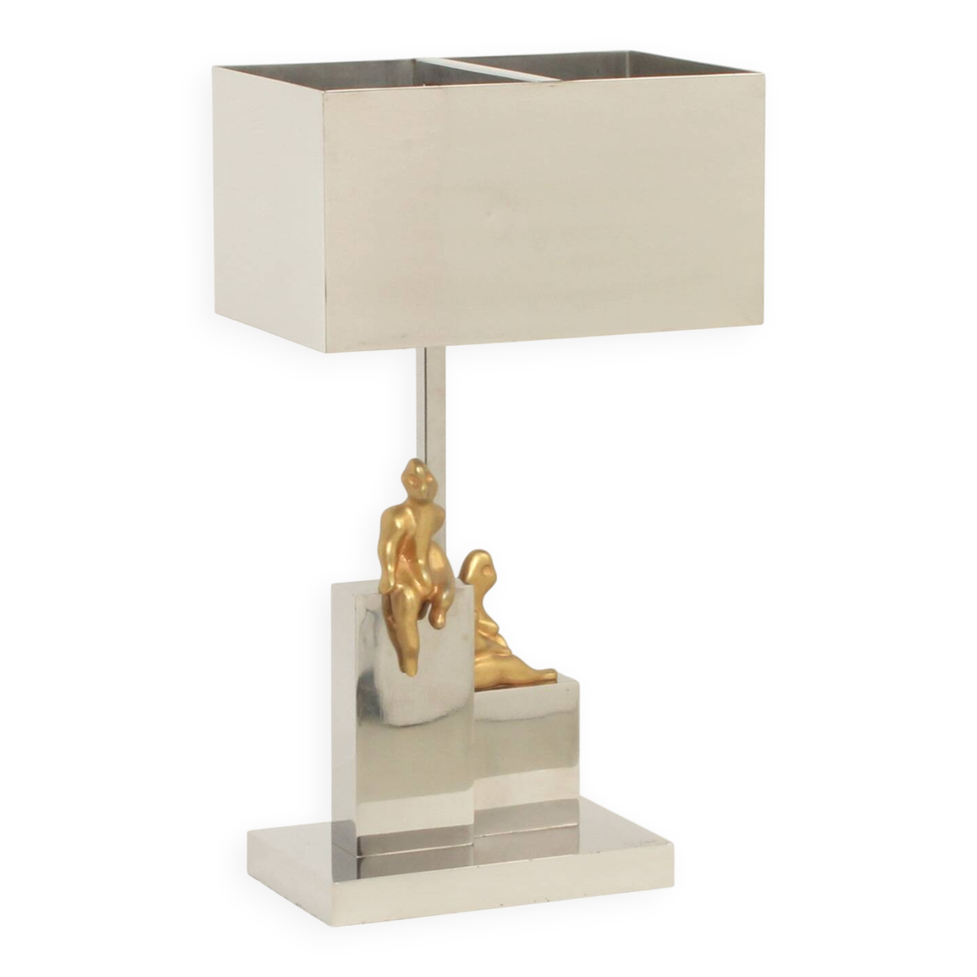 Large table lamp by the Spanish sculptor Aurelio Teno, 1970s.
