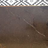 Walnut sideboard with moustache legs