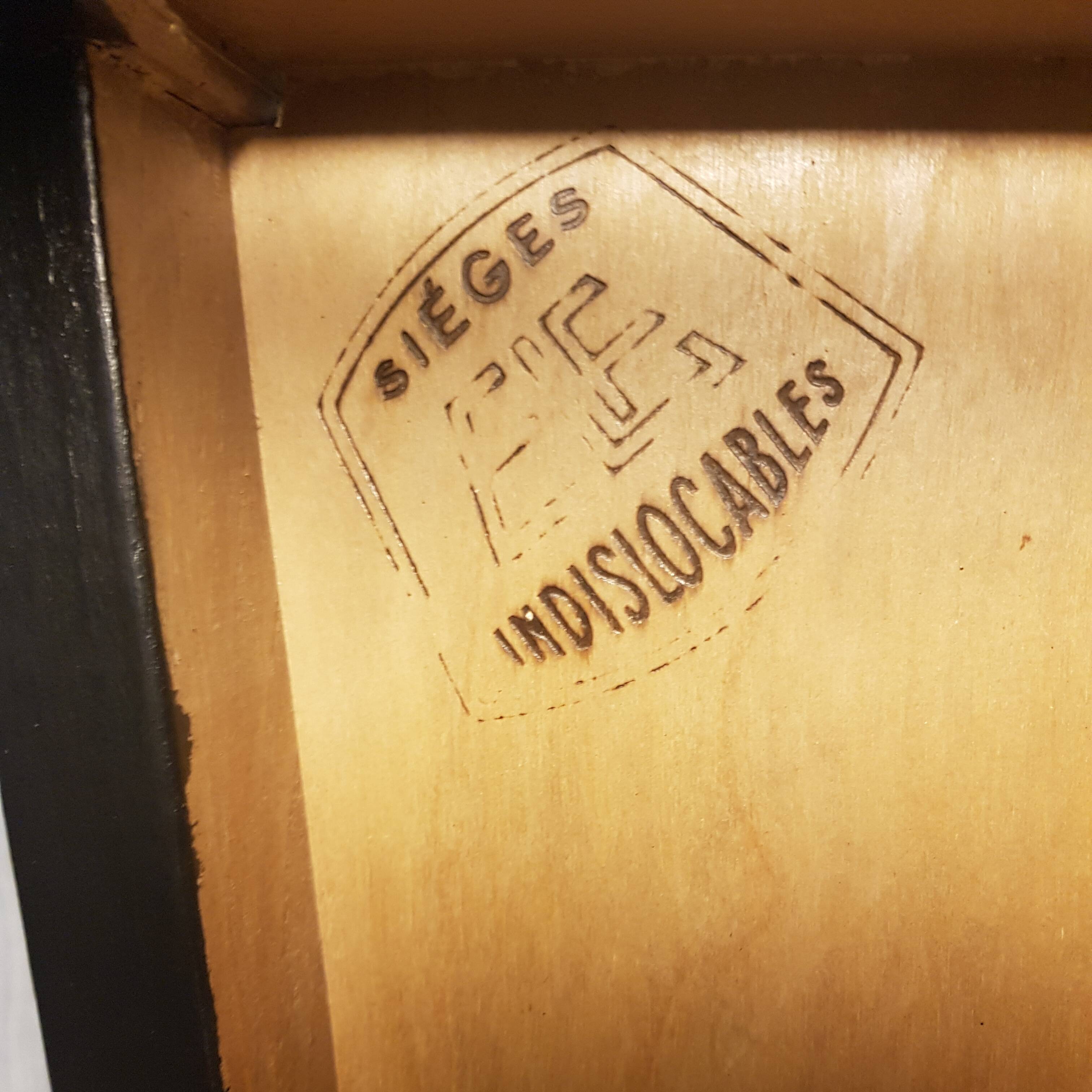 Bistro chair ELF Indislocable seats