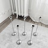 Set of 5 vintage ikea 1980s design candle holders