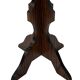 Vintage Plant Stand Side Table Oak Design minimalist
