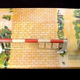 Level crossing with barrier guard house Made in France Meccano