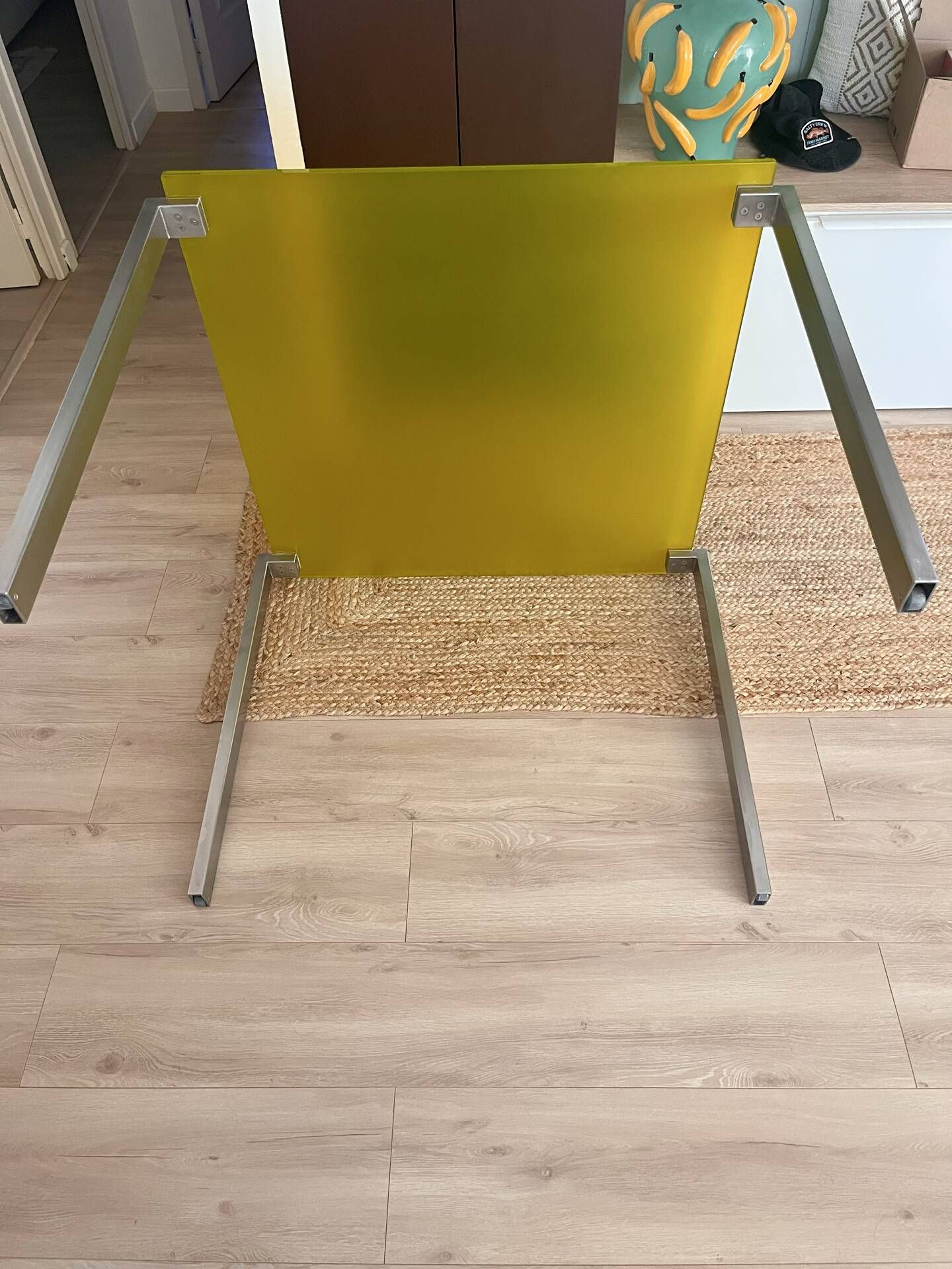 Table design Jean Nouvel "1=2"