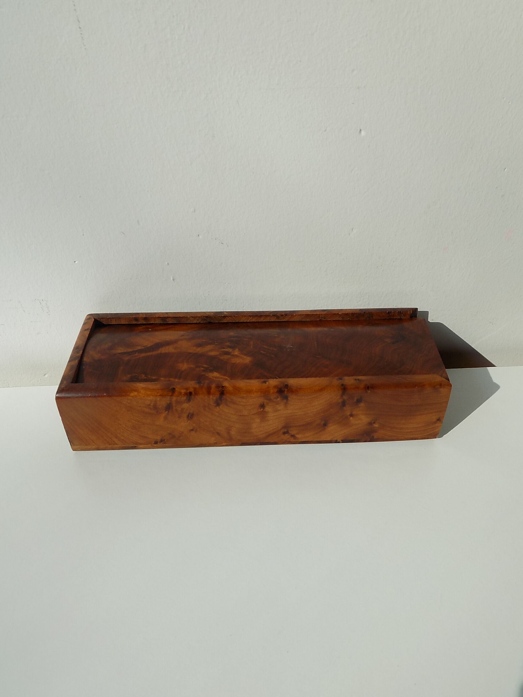 Ebony wooden domino game