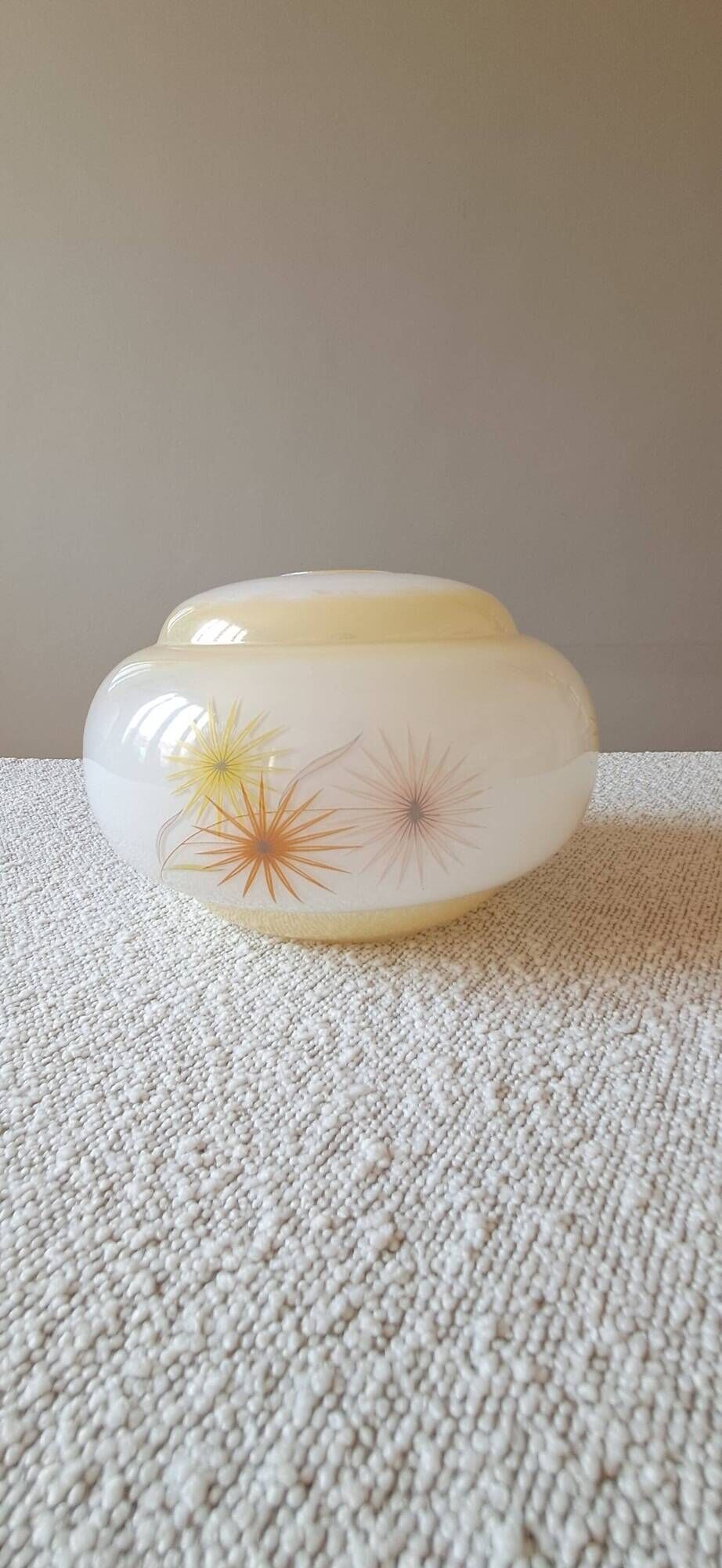 1970s opaline globe