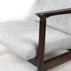Light Grey Silver Armchair by Edmund Homa GFM-142, 1970s