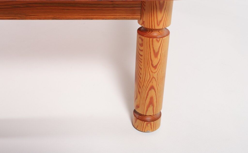 Pine coffee table by Sven Larsson, Sweden 1960
