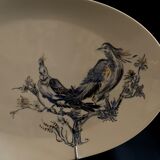 Dish signed Arsberg, "Le Buffon" after a Manufacture Royale de Sèvres model