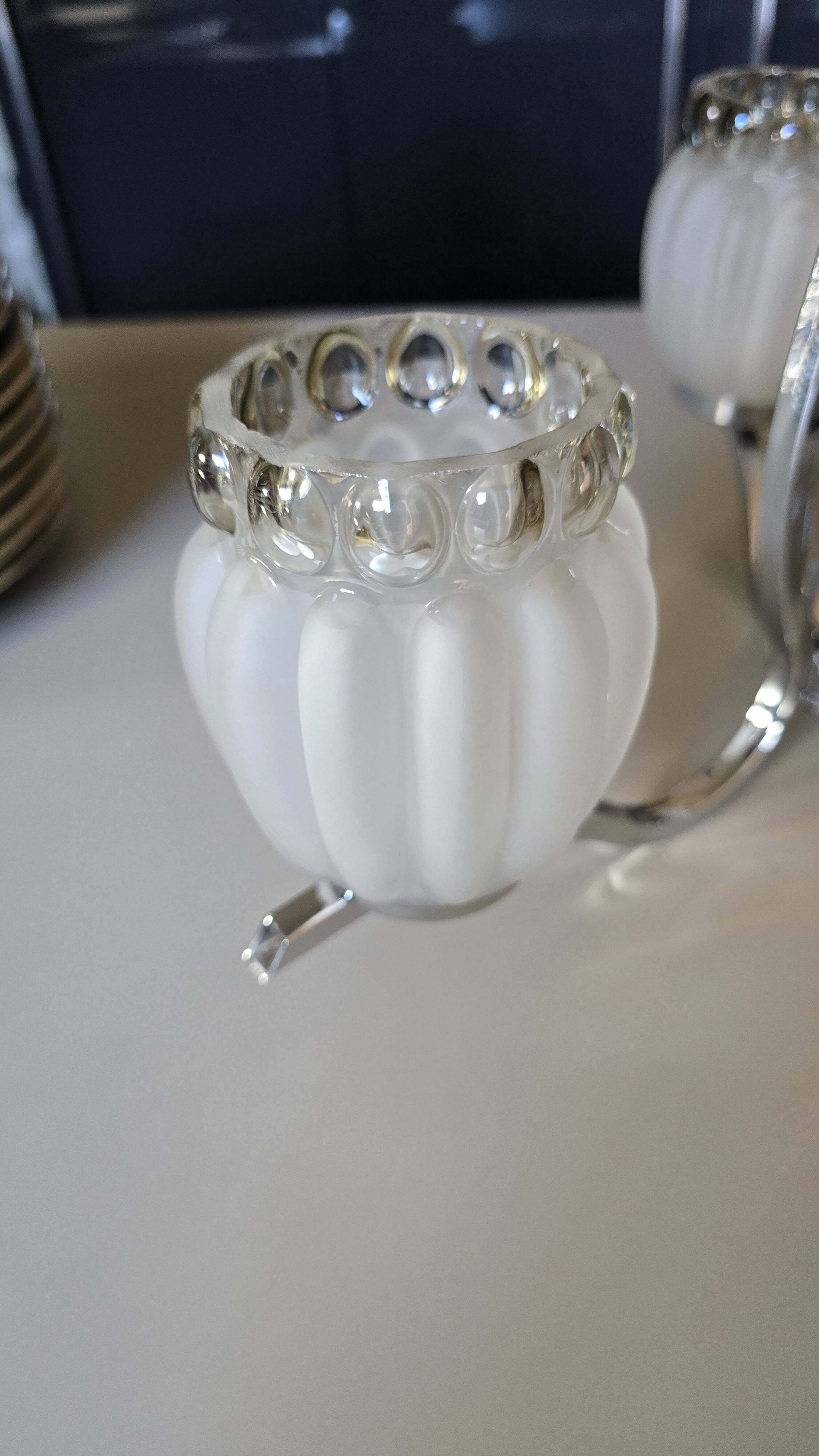 Vintage Space Age Lustre 3 branches - Delmas Montauban (1970s)
