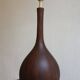 Wooden ceramic lamp stand, made in Italy, 1960