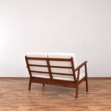 Mid-Century Danish Teak Two-Seater Sofa, 1960s.