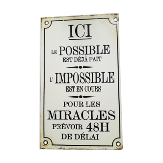 Metal plate