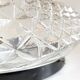 Wall lamp glass and steel ceiling light 1950s