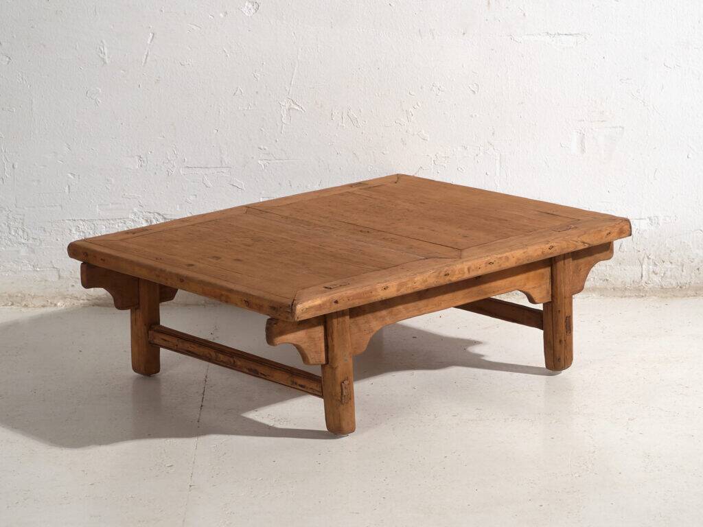 Antique pine coffee table – China, circa 1930