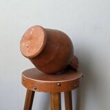 Terracotta jar vase ears decoration countryside handmade pottery