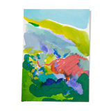 Red Mountain No.2, illustration