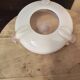 Opaline glass ashtray and pocket tray Poland 1970