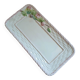 Plat à cake ancien en barbotine