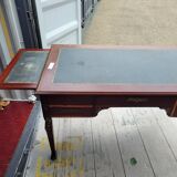 Henry II style two-body desk