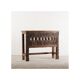 Console en bois massif sculptée