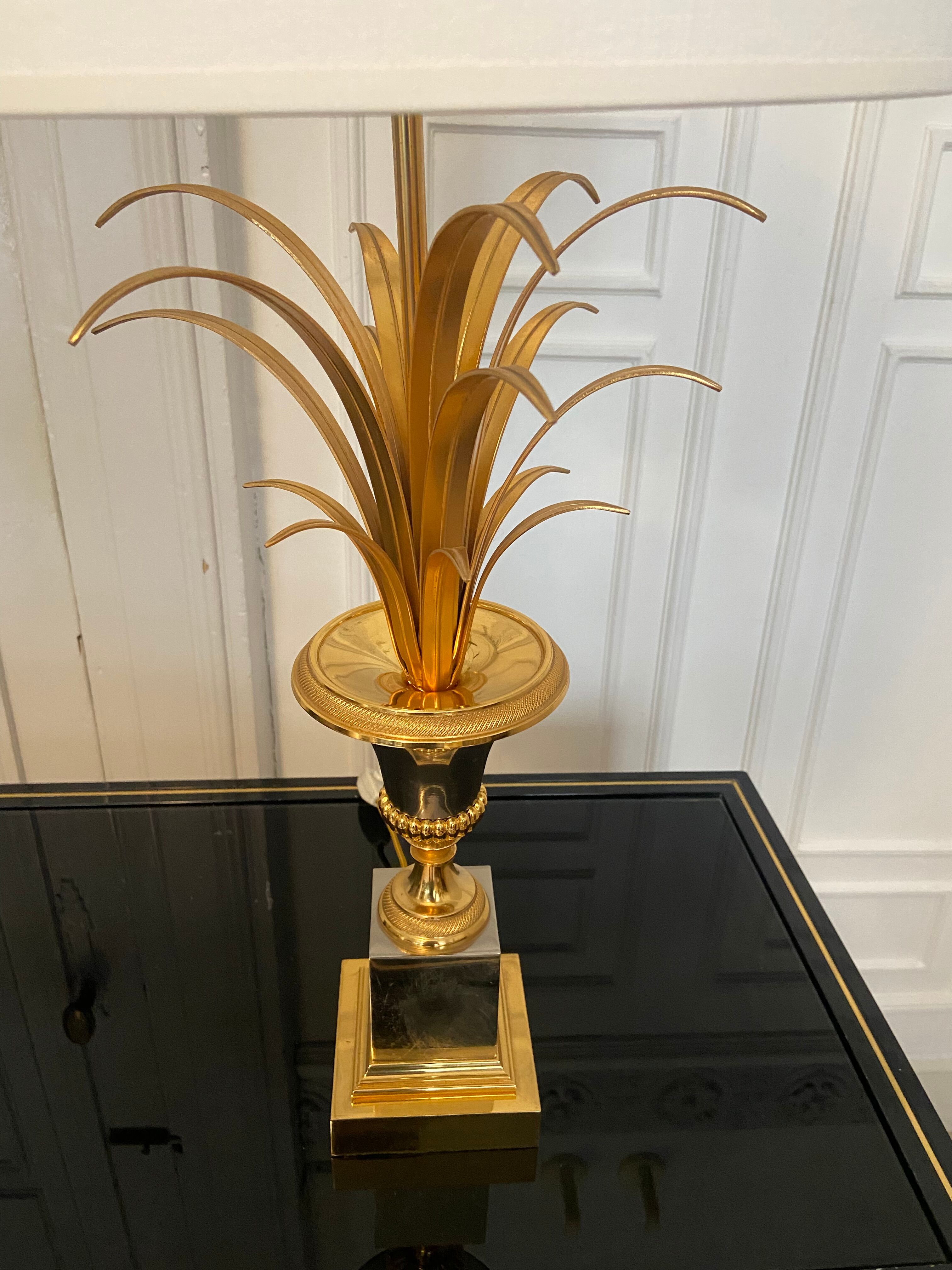 Pair of lamps ears / pineapple by Boulanger, 1970s