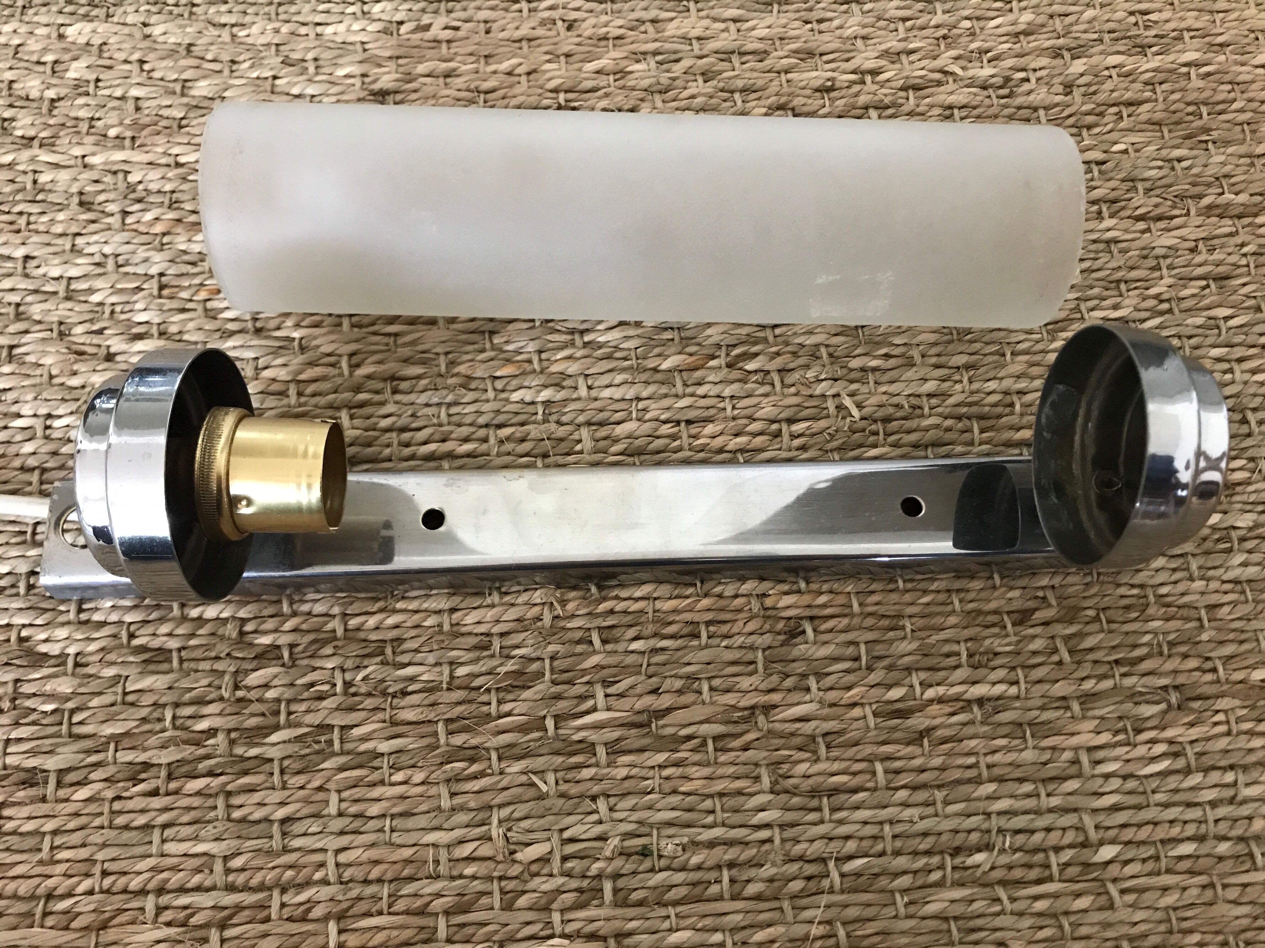 Frosted glass wall lamp 50s