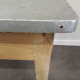 Bistro table zinc tray 185 cm