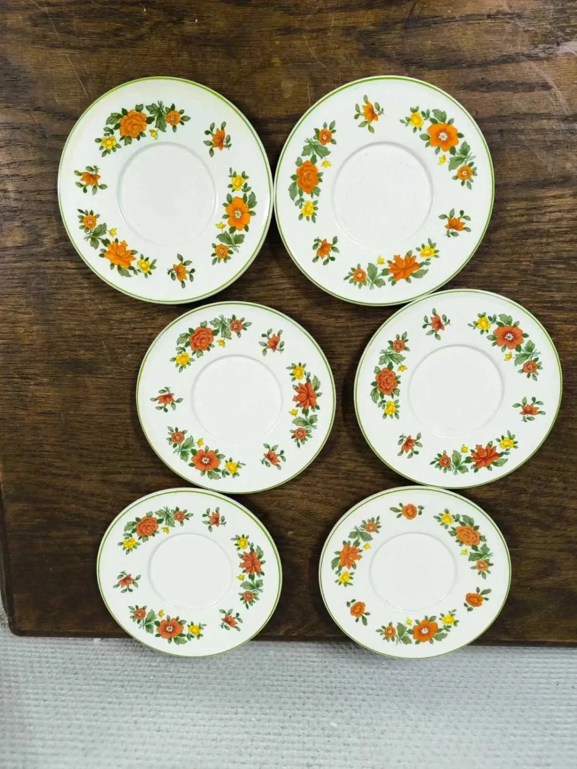 Set of 6 cups + saucers + dessert plates Villeroy and Boch Summer