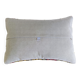 Coussin en kilim en laine tissé à la main vintage, style mauresque, milieu du 20e siècle