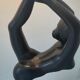 Vintage lamp Dancer of the 70s-80s Art Deco style
