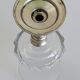 Series of six crystal wine glass with tin foot 9'° 160 ml