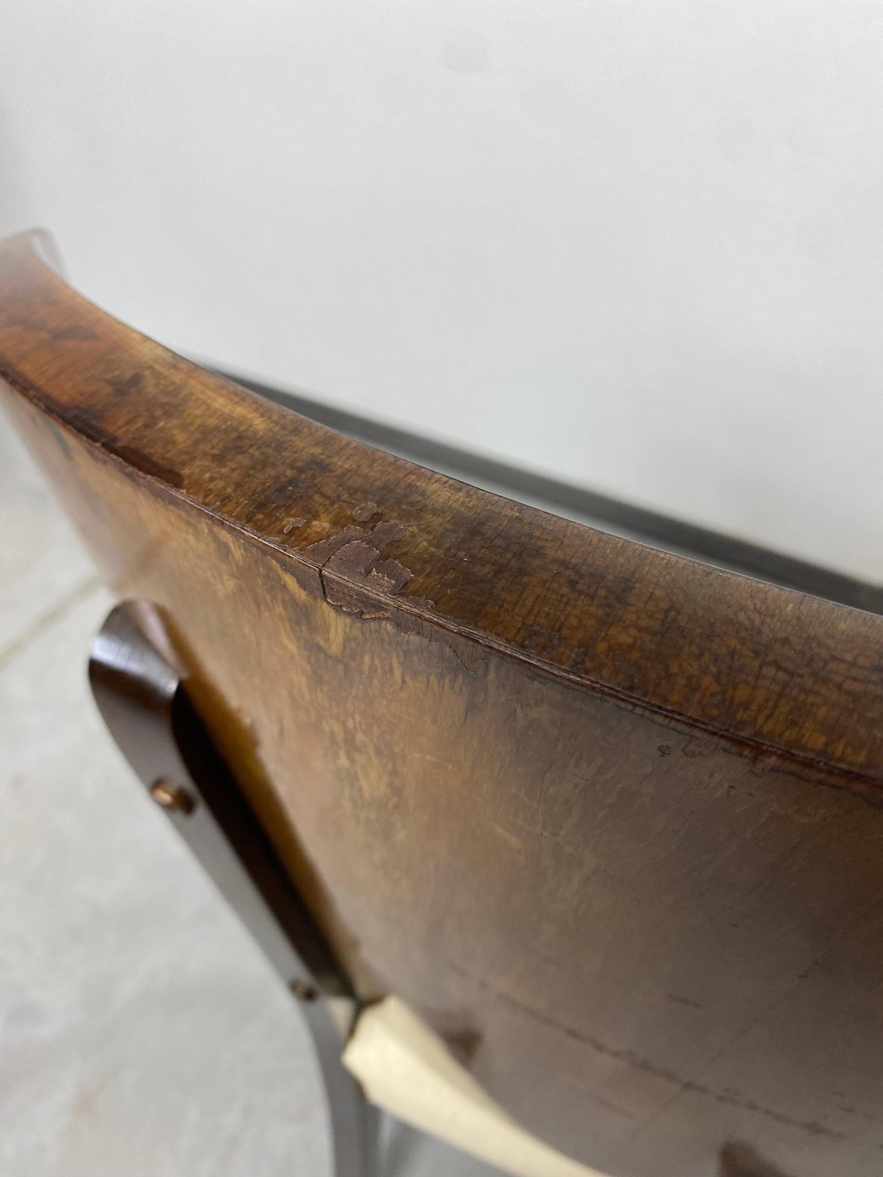 French Art Deco dining chairs