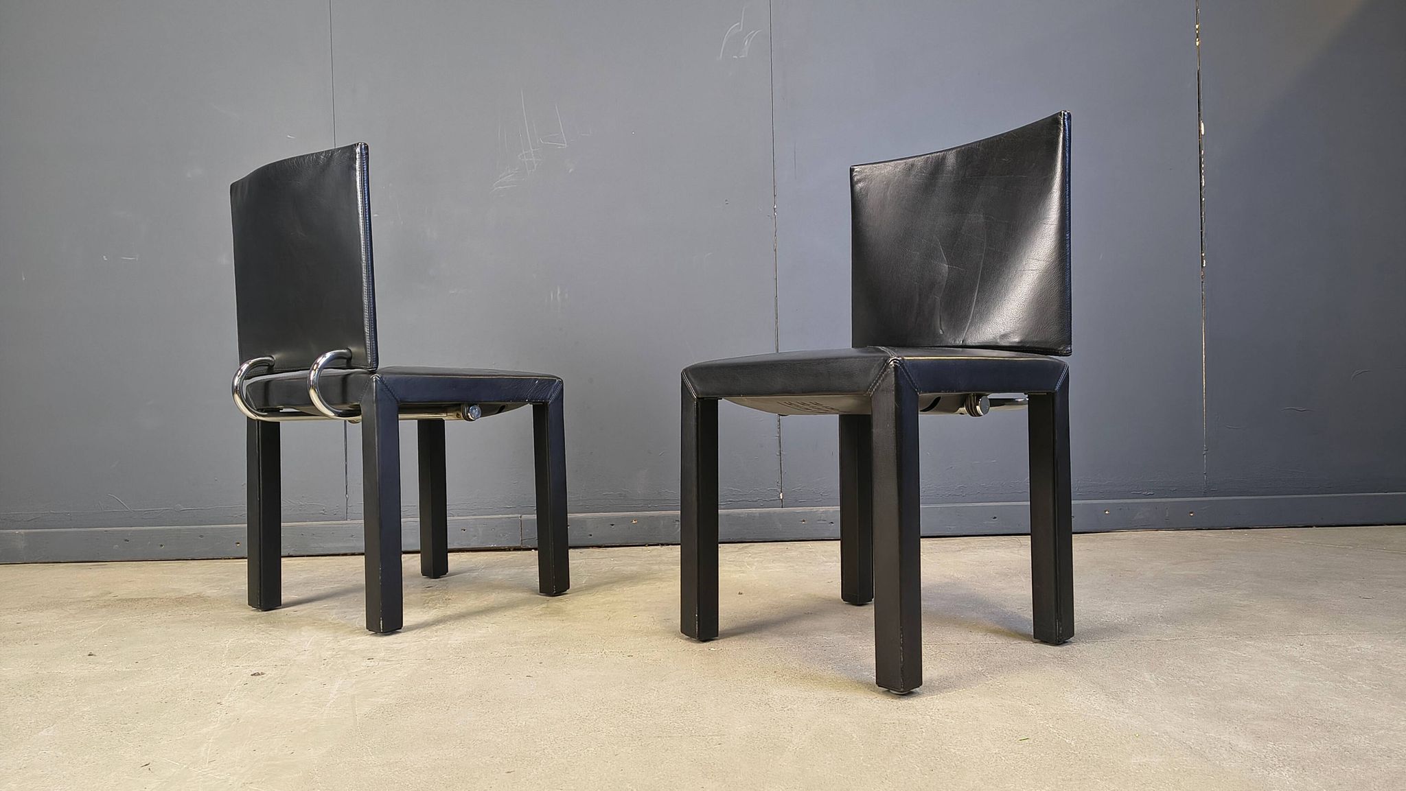 Arcadia dining chairs by Paolo Piva for B&B Italia set of 6