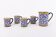 Italian Art Pottery set from Caltagirone, 1980’s Sicily