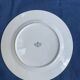 7 small plates in Royal Bone China porcelain, Maya model, Fine Bone