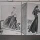 Lot de 5 publicités de mode années 40'