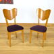 Paire de chaises 1950