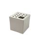 Studio Opi, White space age mod. Ikebana A ceramic vase / ashtray, Gabbiane