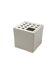 Studio Opi, White space age mod. Ikebana A ceramic vase / ashtray, Gabbiane