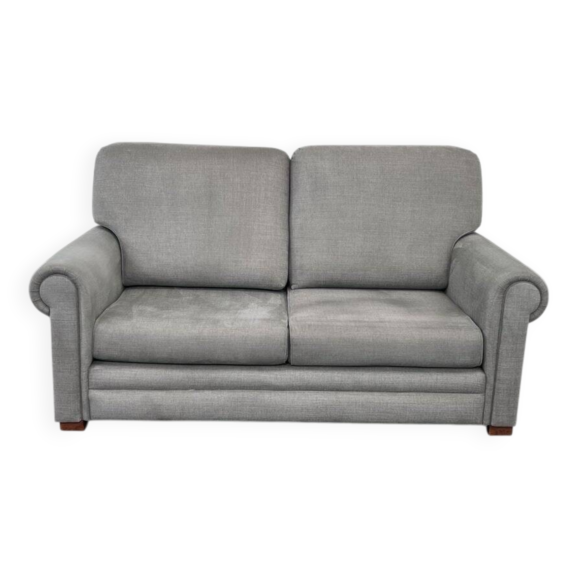 2 Seater Sofa in Grey Fabric