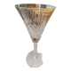 Cut crystal flute