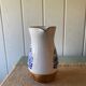 Vintage pottery carafe, La Colombe