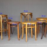 Bentwood bistro stool 38X 65 cm