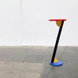 Postmodern wooden plant stand or side table