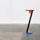 Postmodern wooden plant stand or side table